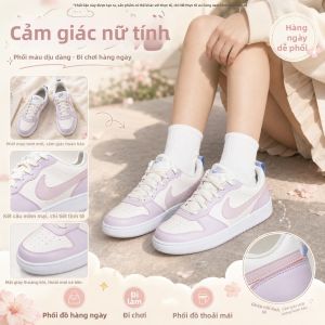 Nike | Giày Sneaker Phong Cách Sân Tòa Nữ Sinh