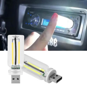 USB Night Light Touch Dimming LED Incandescent Filament Light Bulb Car Interior Lighting Atmosphere Lamp for Party Room Car