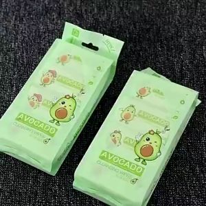 Tissu Basah Mini Karakter Wet Wipes Travelling Tissue Wajah Tangan Bayi Newborn Motif Lucu Portable Non Alkohol Viral