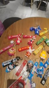 Slam Dunk Casual Series Keychain Silica Gel | Rantai Kunci Gel Silika Series Slam Dunk | 灌篮高手系列硅胶钥匙扣