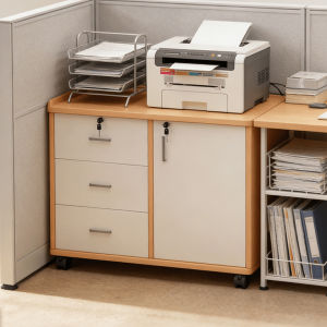 ZHUOHE | Under Desk Side Storage Cabinet Multifunctional