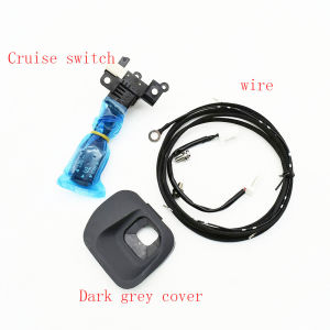 Cruise Control Switch 84632-34011 84632-34017 84632-0F010 45186-47030-C0 Steering Wheel Cover for Toyota Prius 09-15