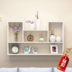 ตู้หนังสือติดผนังแบบติดผนัง ตู้หนังสือ ตู้เสื้อผ้า ตกแต่งห้องนอน สไตล์เรียบง่าย วัสดุ MDF สีพื้น สไตล์โมเดิร์น