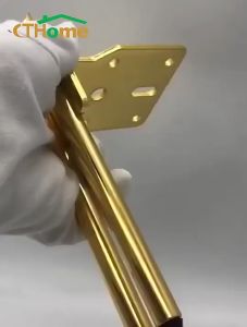 18cm Sofa Leg Emas Kaki Kursi Besi Kaki Sofa Gold Kaki Meja Table Sofa Leg