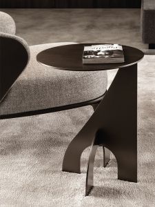 โต๊ะกาแฟสแตนเลสสตีล สีดำ หรูหรา ดีไซน์ทันสมัย โต๊ะมุมเคลื่อนที่ได้ สไตล์มินิมอล สำหรับห้องนั่งเล่น โต๊ะกลมเล็ก เฟอร์นิเจอร์ภายในบ้าน