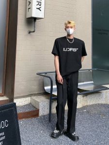 Áo Thun Nam Nữ Dáng Rộng Thoải Mái Mùa Xuân Hè Màu Trơn Đính Đá Phong Cách Đường Phố Thời Trang Thường Ngày Cho Thanh Thiếu Niên