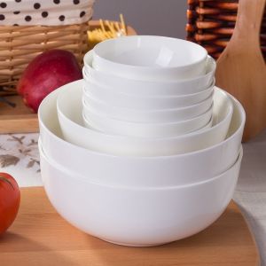 Home Use Bone China Dinnerware Large Bowl
