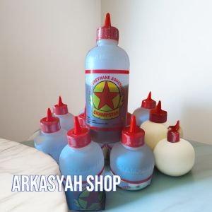 LEM BINTANG PU MERAH 1/2KG 4 BOTOL (LEM CROT LEM MADU LEM BUSA LEM KAYU)