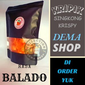 Keripik Singkong BALADO: Snack Singkong Pedas & Sehat