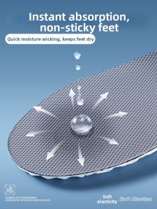 MICUI | Shock Absorption Sweat Absorbent Anti-Odor Wear-Resistant Insole