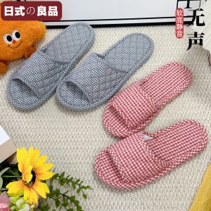 Dép Vải Trong Nhà Dép Vải Mềm Thấm Hút Ẩm Dép Vải Chuyên Dụng Cho Sàn Dép Vải Không Gây Tiếng Ồn Cho Cặp Đôi Dép Vải Cotton