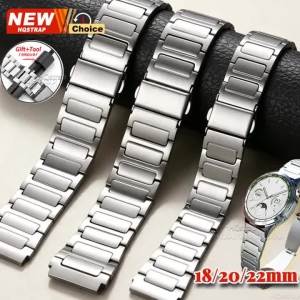 18 20mm 22mm Folding Clasp Watch Strap for Huawei Watch Band GT6/5pro Bracelet for Casio 18mm Belt Business Universal Wristband