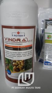 Vindra 425 SC 400 ml Fungisida Sistemik Dan Kontak Bahan Aktif Klorotalonil + Simoksanil Obat Jamur Tanaman
