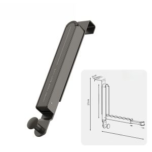 Portable Foldable Travel Mini Clothes Drying Rack Multi-Functional Door Back Hook Window Cooling Tool Small Space Saving