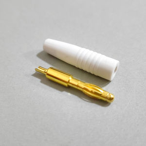 JCD | 1 CHIẾC 4mm Đồng Nguyên Chất Chuối Ổ Cắm Hàn Kết Nối Nam Nữ Lắp Ghép Điện Nhà Ga Cắm Cho Âm Thanh Và Cáp Nguồn