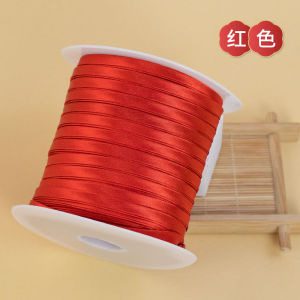 Ruy Băng Viền Áo Dài 06CM Mỏng Ruy Băng Viền Lụa Nhân Tạo Không Cần Ủi Ruy Băng Vải Satin Dùng Cho Quần Áo Phụ Kiện May Vá