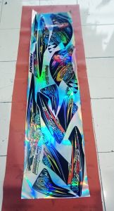 Sticker stiker striping variasi Honda CB150R old hologram wanita berhijab terbaru