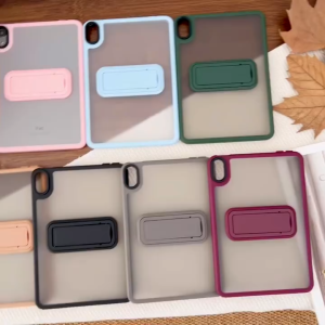 Transparent Matte Clear Hard PC Protective Kickstand Stand Holder Tablet Cover Case for Ipad a16 2025 ipad 10th gen 10.9 11th gen 11.0 Tablet case with stand redmi pad 2 pro 12.1 poco pad m1 12.1 ipad 12th gen a18