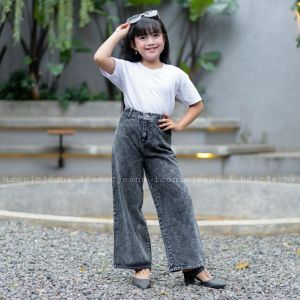 MOZZA KIDS CULLOTE JEANS/kulot moza jeans anak usia 7-11 tahun pinggang karet