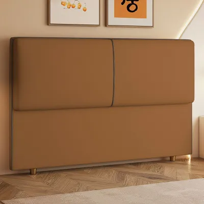 Modern Minimalist Wood Headboard Ultra-thin Padded Customized