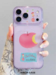SHUXIE | Clear Big Window Case Slim Matte Silicone