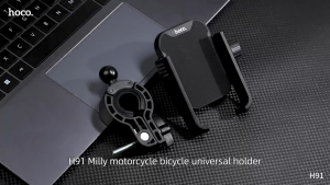 HOCO H91 ที่ยึดโทรศัพท์ สำหรับมอเตอร์ไซค์ & จักรยาน ยึดแน่น กันกระแทก รองรับแฮนด์ 18-32 มม. hc4