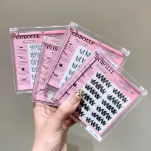 【NEW】COBOLLE 36 pcs No Glue Needed Eyelash Extensions | Bulu Mata Palsu Langsung Pasang Tanpa Lem Natural Waterproof Premium Ringan