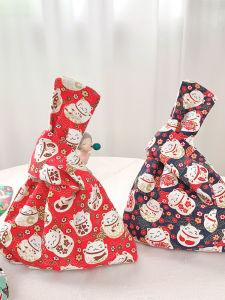 Japanese Style Wrist Bag Tacking Wrist Bag Cartoon Walking Bag Mobile Phone Key and COIN Case Handbag Cloth Bag