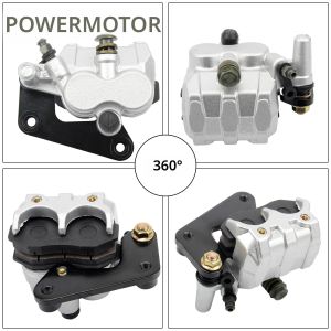 ชุดเบรกไฮดรอลิกหน้า-หลังสำหรับรถจักรยานยนต์ ใช้ได้กับรถสกู๊ตเตอร์ 50cc-250cc GY6 QMB139 และรถ Pit Bike