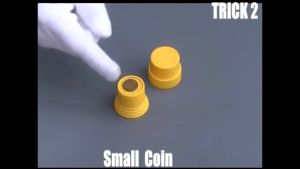 Alat Sulap Coin Base Box Mainan Magic Memunculkan Koin