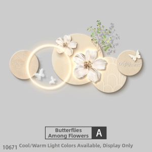RUIBAHAO | Creamy Style Floral French Decorative Painting