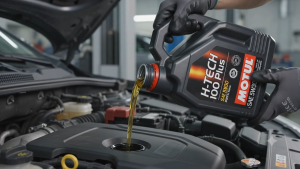 MOTUL H-TECH 100 Plus SAE 5W30 4 Liters 100% synthetic