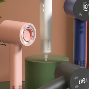 High speed hair dryer 5.0 NEGATIVE ION 1500W 35m/s Airspeed Intelligent Temperature Control Digital Display Hair Dryer