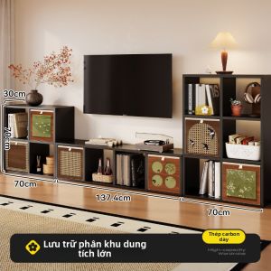 MEISD | Tủ Lưu Trữ DIY Cổ Điển Mẫu Mới Gia Đình