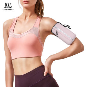 LouisWill Sports Armbands Wrist Bag Fitness Reflective Arm Bag Pouch Bag Sport Bag Running Arm Bag Waterproof Mobile Phone Bag for Outdoor Sport Exercise Workout Running