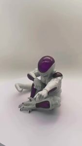 Bandai | Anime Dragon Ball Z Frieza Sitting Position Action Figure PVC Desk Car Ornament Collection Model Doll Toys Gift