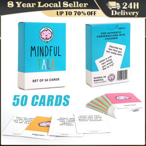 The School of Mindfulness- Mindfulness Game for Kids: Mindful Talk Cards for Children and Parents