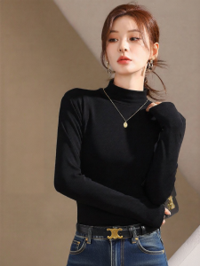 Warrior | New Autumn/Winter Thermal Warm Duvet Velvet High Neck Underwear Top Modale Long Sleeve