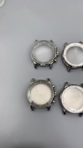 39mm VK63 VK67 Watch Case With Inner Chapter Ring Sapphire Glass Fit VK63 VK64 VK67 VK68 Movements Chronograph Watch Accessories