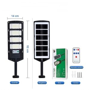 100000LM 5000W Solar LED Lamp Outdoor Sunlight Motion Sensor Street Light LED Outdoor Solar Spotlight Courtyard Lamp Garage Lamp