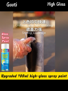 High-Gloss Chrome Spray Paint Metal Silver Spray Paint Metal Rust Remover Stainless Steel Aluminum Alloy Spray