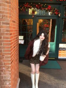 Elegant Leopard Print Leather Jacket And Skirt Set Womens Fashion Autumn Winter Outfit Long Sleeve Turn-down Collar Two-piece Set