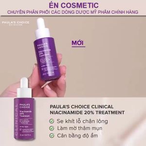 Tinh Chất Se Khít Lỗ Chân Lông Tối Ưu Clinical Niacinamide 20% Treatment - 20ml