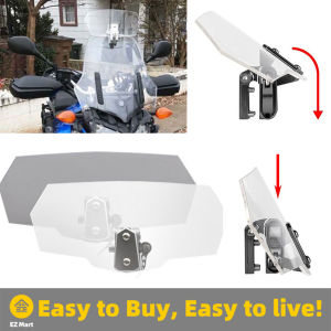 【Fast Shipping】 Windscreen Universal Motorcycle Windshield Bike Deflector Wind Motorcycles Accessories for Harley Yamaha Honda Suzuki Kawasaki Windshield-Extension-Kit