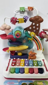 *Ready Stock* Baby Musical Learning Toy | Activity Center | Xylophone Bead Maze | Fine Motor Sensory Toy | Kids Gift
