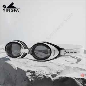 2024 Professional Swimming Goggles Yingfa Antifog Training Diving Glasses For Man And Women With Replaceable Nose Buckle