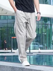 Plus size mens cargo pants high quality cotton multi pockets casual loose trousers men celana Joger 5XL 6XL