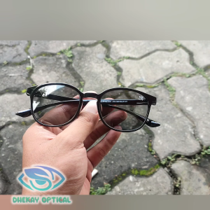 ARTMATIC 3031GYKT - Kacamata Baca Wanita Pria Model Oval Lensa Plus Rabun Jauh Dekat Untuk Baca Dan Jalan Double Fokus Bahan Full Plastik Lentur Ringan Elastis Tidak Mudah Patah