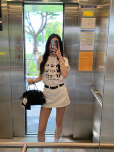 Quần Short Denim Cổ Điển Cạp Cao Cho Nữ Mùa Hè Quần Bó Ôm Sát Quần Bó Ngắn Thường Ngày Quần Bó Gợi Cảm Quần Bó Đi Làm