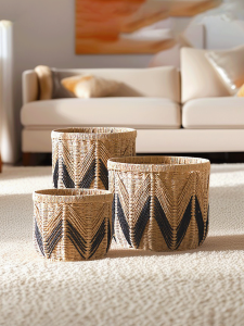 Zen Nordic Rattan Storage Basket